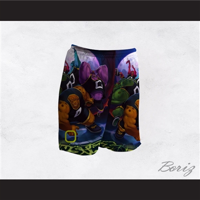 Space Jam Monstars Basketball Shorts Design 2