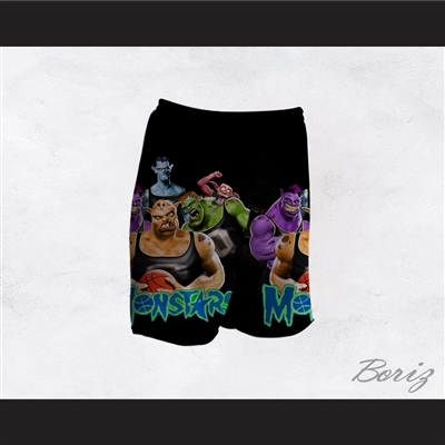 Space Jam Monstars Basketball Shorts Design 3
