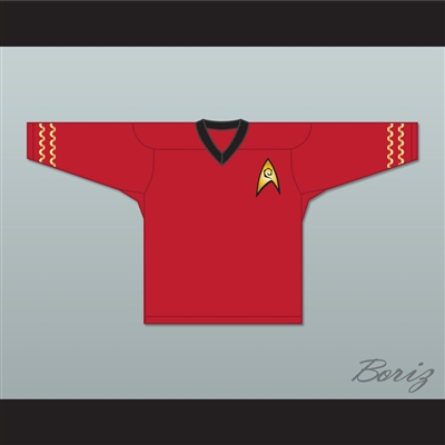 Starfleet Engineering Red Hockey Jersey