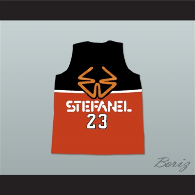 1985 Stefanel Trieste Michael Jordan Exhibition Game Basketball Jersey