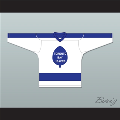 Billy Stemhovilichski 27 Toronto Bay Leaves White Hockey Jersey SCTV Power Play