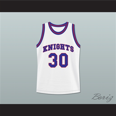 Stephen Curry 30 Charlotte Christian High School Knights White Basketball Jersey