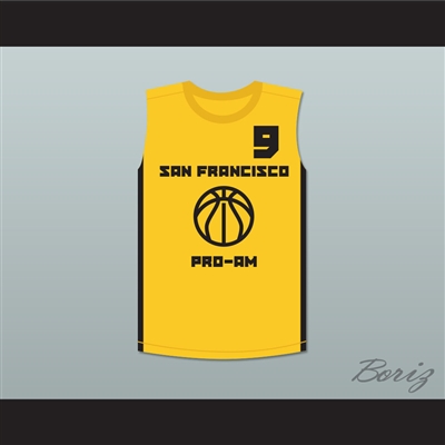 Stephen Curry 9 San Francisco Pro-Am Basketball Jersey