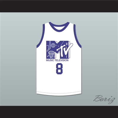 Steve Urkel 8 Basketball Jersey First Annual Rock N' Jock B-Ball Jam 1991