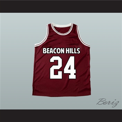 Stiles Stilinski 24 Beacon Hills Basketball Jersey Teen Wolf