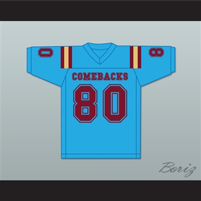 Stuntman 80 Heartland State University Comebacks Light Blue Football Jersey