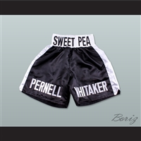 Pernell 'Sweet Pea' Whitaker Black Boxing Shorts