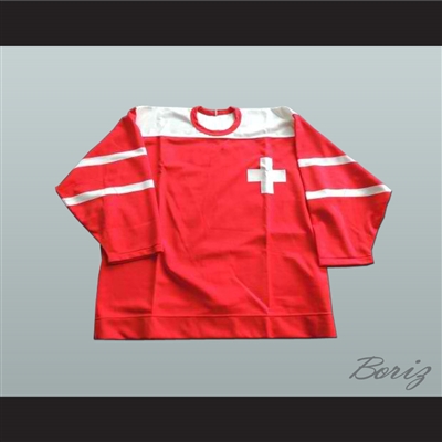 Switzerland National Team Hockey Jersey