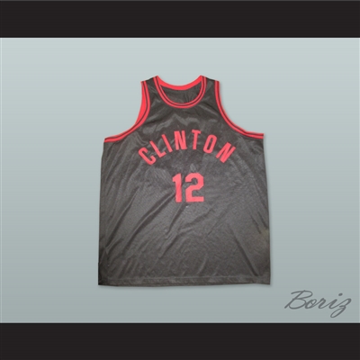 Tiny Archibald 12 Clinton High School Basketball Jersey