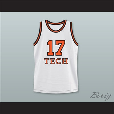 Rick Fox Chick Deagan 17 Tech U Home Basketball Jersey He Got Game