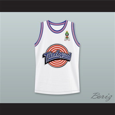 Space Jam Marvin the Martian 09 Tune Squad Basketball Jersey with Marvin the Martian Patch