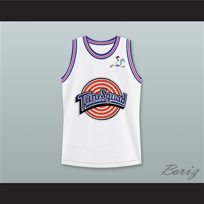 Space Jam Roadrunner 00 Tune Squad Basketball Jersey with Roadrunner Patch