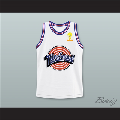 Space Jam Tweety Bird 1/3 Tune Squad Basketball Jersey with Tweety Bird Patch