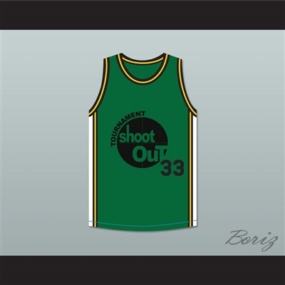 Dark Green Tournament Shoot Out Basketball Jersey Above The Rim