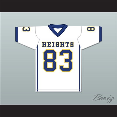 Tariq Woolen 83 Arlington Heights High School Yellow Jackets White Football Jersey 1