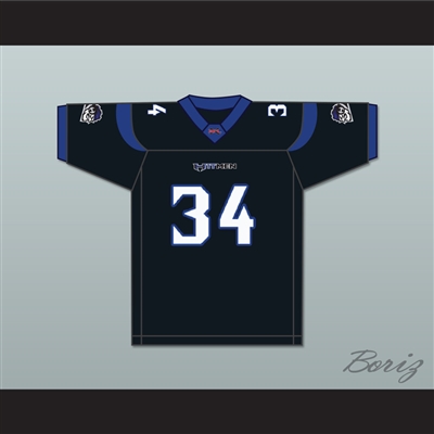 Mark 'Tater' Tate 34 New York-New Jersey Hitmen Home Football Jersey