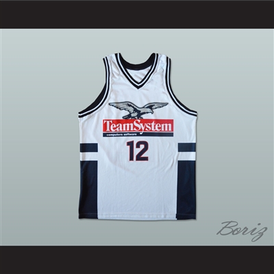 Dominique Wilkins 12 Team System Computers Software Basketball Jersey