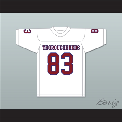 Ted Hendricks 83 Hialeah Senior High School Thoroughbreds White Football Jersey 2