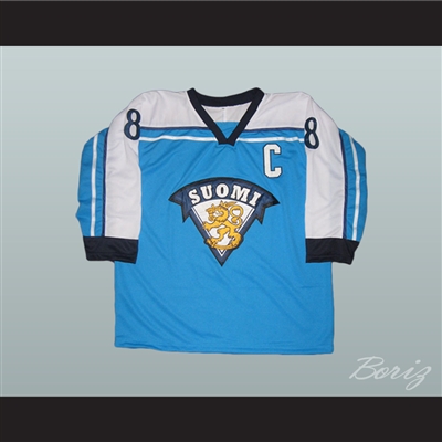 Teemu Selanne Finland Hockey Jersey