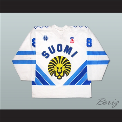 Finland Teemu SelÃ¤nne Hockey Jersey