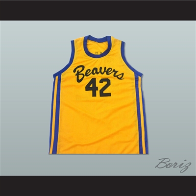 Teen Wolf Scott Howard 42 Beacon Beavers Basketball Jersey