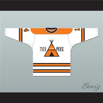 OHA St. Catharines Teepees 14 Away Hockey Jersey