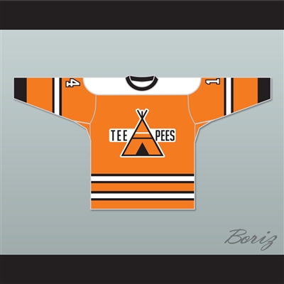 OHA St. Catharines Teepees 14 Home Hockey Jersey