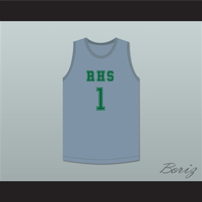 Terron Forte 1 RHS Gray Basketball Jersey Amateur