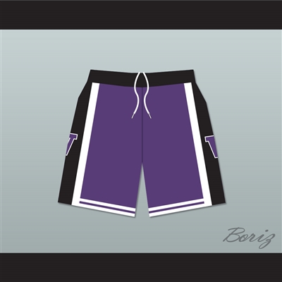 The 6th Man Huskies Purple Basketball Shorts