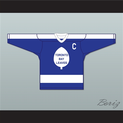 The Chief 10 Toronto Bay Leaves Blue Hockey Jersey SCTV Power Play