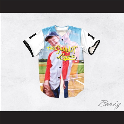 Timmy Timmons 1 The Sandlot Legends Baseball Jersey