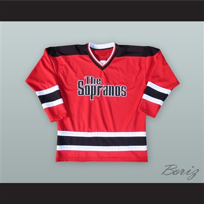 The Sopranos Red Hockey Jersey