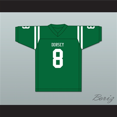 Kayvon Thibodeaux 8 Susan Miller Dorsey High School Dons Green Football Jersey 2