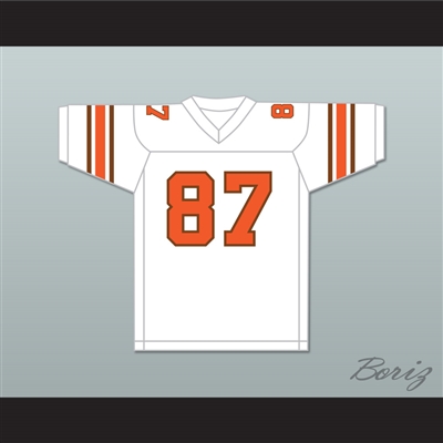 Derrick Thomas 87 South Miami Senior High School Cobras White Football Jersey 1
