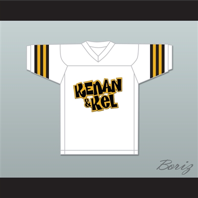 Kenan Thompson 1 Kenan & Kel White Football Jersey 2