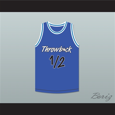 Anfernee Penny Hardaway Lil Penny 1/2 Throwback Blue Basketball Jersey