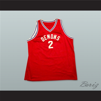 Tim Duncan 2 Demons Basketball Jersey