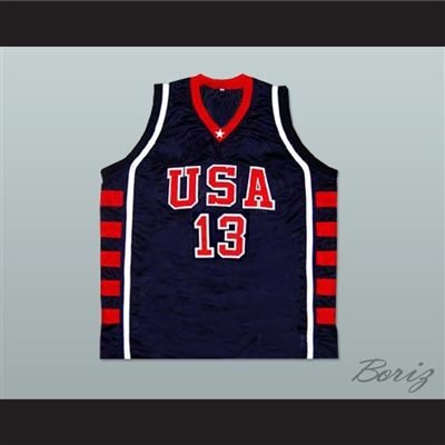 Tim Duncan USA Team Basketball Jersey