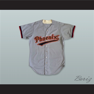 Todd Thomas 13 Phoenix Firebirds Gray Baseball Jersey