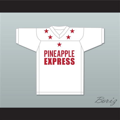 Seth Rogan Dale Denton Pineapple Express Football Jersey Tomato Face 54 Red