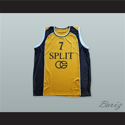 Toni Kukoc 7 KK Split Jugoplastika Basketball Jersey