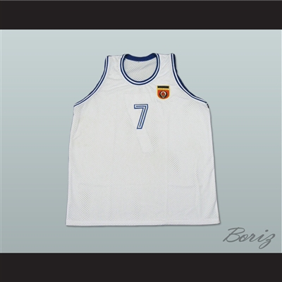 Toni Kukoc 7 Yugoslavia Basketball Jersey