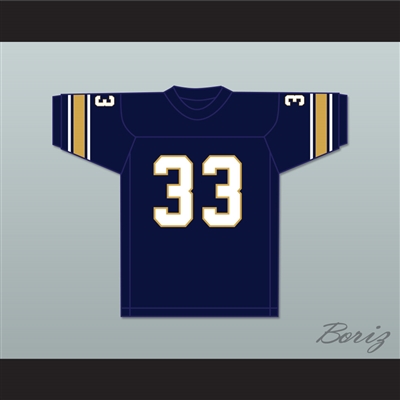 Tony Dorsett 33 Hopewell High School Vikings Dark Blue Football Jersey 1