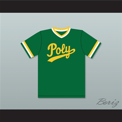 Tony Gwynn 19 Long Beach Polytechnic High School Jackrabbits Green Baseball Jersey 1