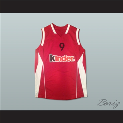 Tony Parker France National Team Basketball Jersey