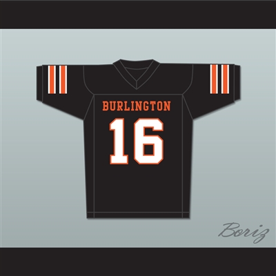 Tony Romo 16 Burlington High School Black Football Jersey
