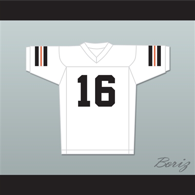 Tony Romo 16 Burlington High School Demons White Football Jersey