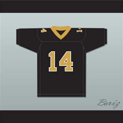 Scott Murphy 14 Coldwater Black Bears High School Football Jersey Touchback
