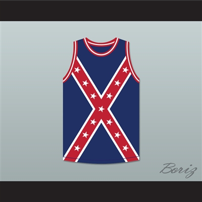 General E Kirby Smith 62 Army of the Trans-Mississippi Flag Basketball Jersey
