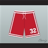 Ralph Tresvant 32 New Edition Red Basketball Shorts